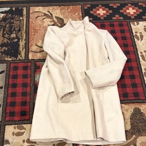 Women’s Old Navy zip long wool blend peacoat